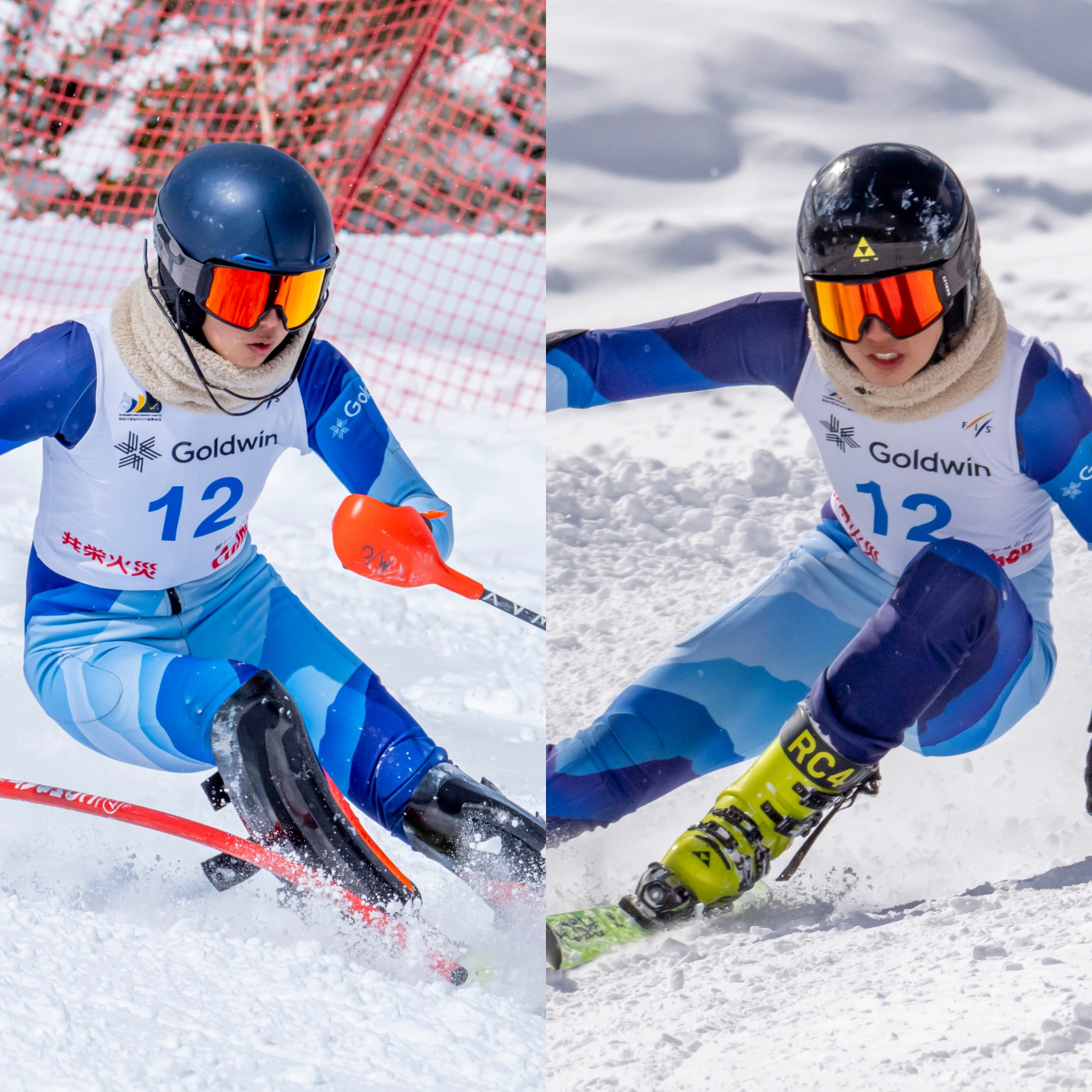 N-POINTスタジアム スキー選手画像