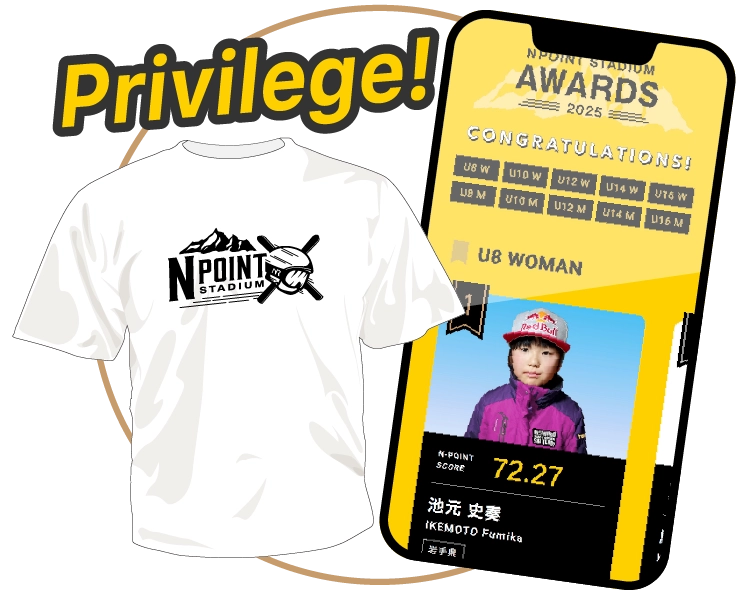 表彰者特典 Tシャツ